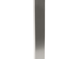 Tischbein Edelstahl Quadratrohr (mit eingelassener Befestigung)